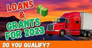 The Top Grants and Loans for Truck Drivers in 2023 | USA & Canada