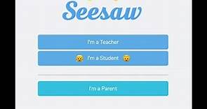 Seesaw tutorial: How to login