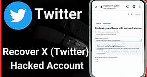 How to recover hacked twitter account 2023 | How to recover my hacked twitter account