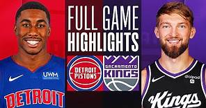 PISTONS at KINGS | FULL GAME HIGHLIGHTS | February 7, 2024