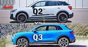 2021 Audi Q2 vs Audi Q3 - visual compare