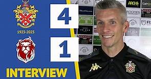 "BEST PERFORMANCE OF THE SEASON" | Steve Morison on 4-1 win vs Hastings United