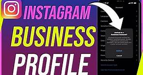 How to Create Instagram Page for Business