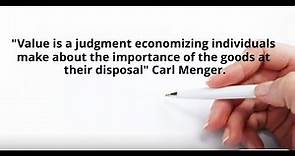 Carl Menger: The Founding Father of Austrian Economics.