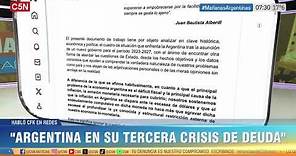 HABLÓ CRISTINA FERNÁNDEZ de KIRCHNER en REDES: "ARGENTINA en su TERCERA CRISIS de DEUDA"