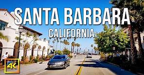 Santa Barbara Drive [4K] | California | United States