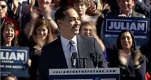 Julián Castro announces he is running for president in 2020