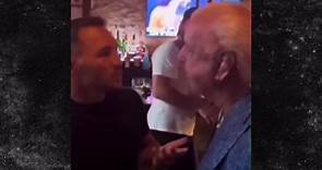 Ric Flair Takes Tackle From UFC's Michael Chandler