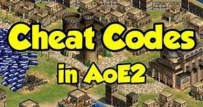 Cheat Codes in AoE2