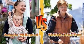 Shiloh Jolie-Pitt VS Amalia Millepied (Natalie Portman' Daughter) Transformation ★ From Baby to 2022