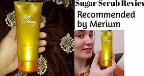 Oriflame Milk And Honey Gold Sugar Scrub | Honestly Review | # recommended by medium pervaiz