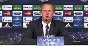 Pressconference John van den Brom after RSCA - Olympiakos