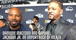 Damione Macedon and Raphael Jackson Jr. on Importance of MLK/X