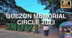 Quezon Memorial Circle Update 2023 | Walkthrough [4k] Philippines