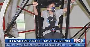 Teen Shares Space Camp Experience