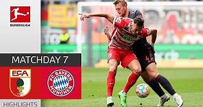 FC Augsburg - FC Bayern München 1-0 | Highlights | Matchday 7 – Bundesliga 2022/23