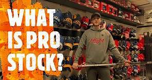 What is a Pro Stock Hockey Stick?