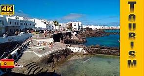 Recorrido a pie ( caminar ) por Punta Mujeres en Lanzarote | Canarias | Espana