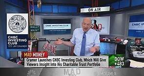 Jim Cramer introduces his new investing club