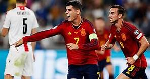 España vs. Georgia, en directo, Eliminatorias Eurocopa, TVE La 1, ESPN 2, STAR Plus: horario y canal de TV donde ver partido de hoy
