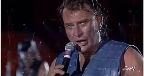 Le chanteur abandonné Johnny Hallyday Parc Des Princes 1993 HD