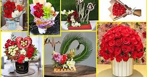 Top 10 Best Valentine's Day Flower Bouquet Ideas | How To Make A Bouquet Of Flowers
