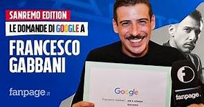 Francesco Gabbani, Sanremo, Viceversa, fidanzata: il cantante risponde alle domande di Google