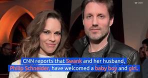 Hilary Swank Welcomes Twins
