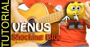 VENUS de SHOCKING BLUE en Guitarra chords tab cover (1/2)