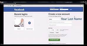 How To Facebook Login, Sign Up And Log Out Easily