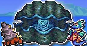 getting crushed by a GIANT CLAM in Terraria... (Terraria Calamity Summoner ONLY)