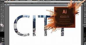 How to Make a Clipping Mask in Illustrator CS6/CC