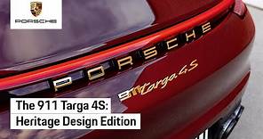 The Porsche 911 Targa 4S Heritage Design Edition