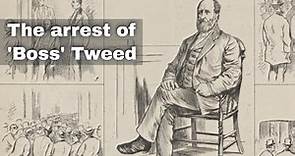 23rd November 1876: Corrupt politician William "Boss" Tweed returned to New York City from Spain