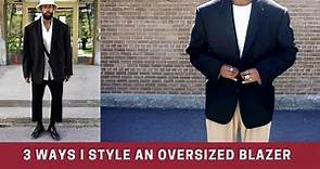 How I style an oversized blazer f/t (Random Identities 80's blazer)