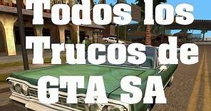 GTA San Andreas - Todos los trucos claves y códigos (PS2/XBOX/PC/PS3/PS4)