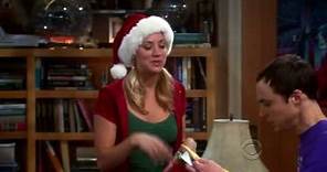 The Big Bang Theory - Penny's Christmas gift to Sheldon