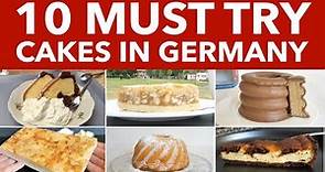 10 Traditional German Cakes, Authentic German Cakes and Pastries