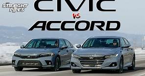 2022 Honda Civic vs Honda Accord - Worth the $10k Difference?