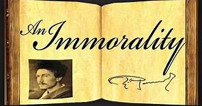 An Immorality by Ezra Pound - Poetry Reading