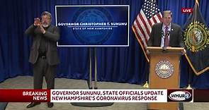 Full video: Governor holds latest COVID-19 briefing for New Hampshire (Dec. 22, 2021)