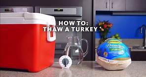 How to Safely Thaw a Frozen Turkey