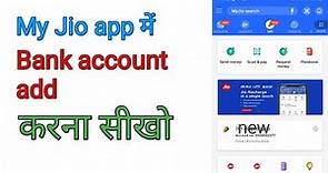 how to link bank account to my jio app` myJio app me paytm bank account kaise add kare