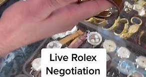 How to sell a Rolex watch. Rolex Daytona 16518 live negotiation #rolex #luxury #timepiece #business #watches | Stephen Vicker