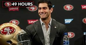 49 Hours: Inside Jimmy Garoppolo's Contract Extension