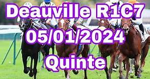 pronostic pmu quinte+ du jour vendredi 5 janvier 2024 Deauville