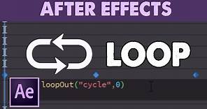 Mettere in Loop un'Animazione in After Effects CC (Tutorial ITA)