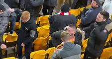 Liverpool fan steals a steat at Molineux