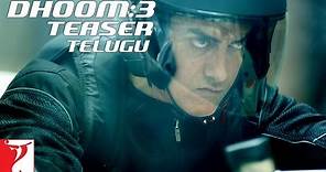 Dhoom:3 Teaser - TELUGU - Aamir Khan | Abhishek Bachchan | Katrina Kaif | Uday Chopra
