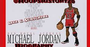 The BIOGRAPHY of the NBA's GOAT MICHAEL JORDAN: MJ's Early Life, NBA Career and Beyond! 🐐#jordan #mj